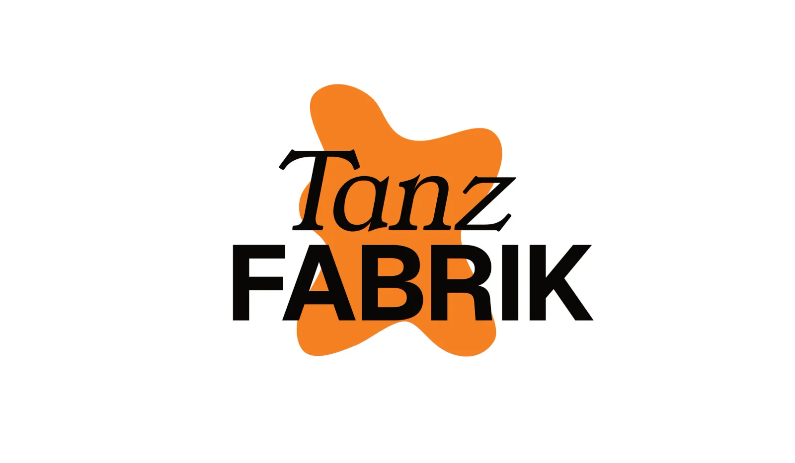 Kompakte Logovariante, Form und Schrift übereinander
